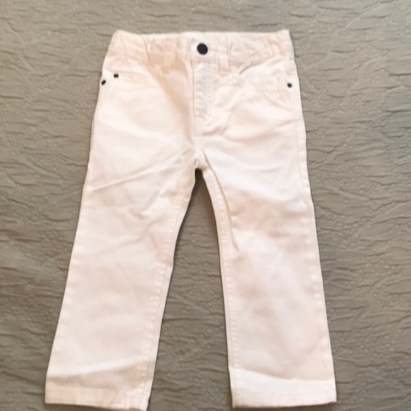 h and m white jeans